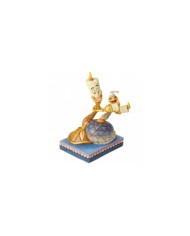 Disney Traditions : Romance by Candlelight (Lumiere and Feather Duster Figurine)