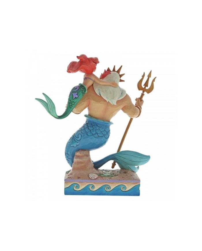 Disney Traditions : Daddy's Little Princess (Ariel and Triton Figurine)