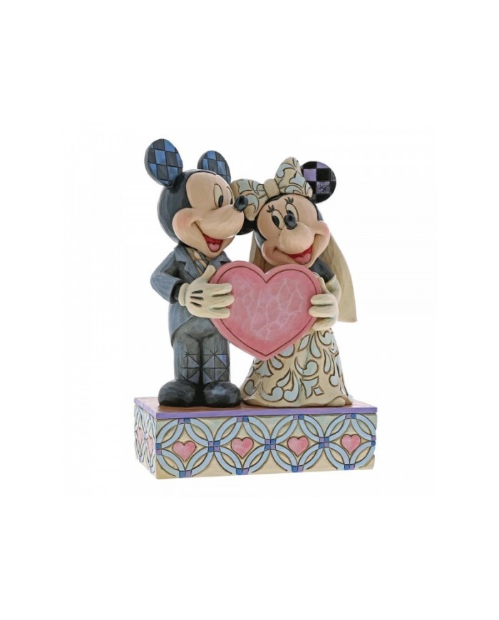 Disney Traditions : Two Souls, One Heart (Mickey Mouse and Minnie Mouse Figurine