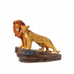 Disney Traditions : Love at Pride Rock (Simba and Nala Figurine)