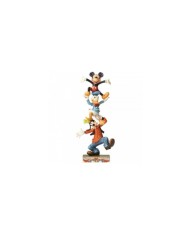 Disney Traditions : Teetering Tower (Goofy, Donald Duck and Mickey Mouse Figurin