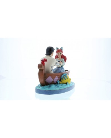Disney Traditions : Waiting For A Kiss (Ariel and Prince Eric Figurine)