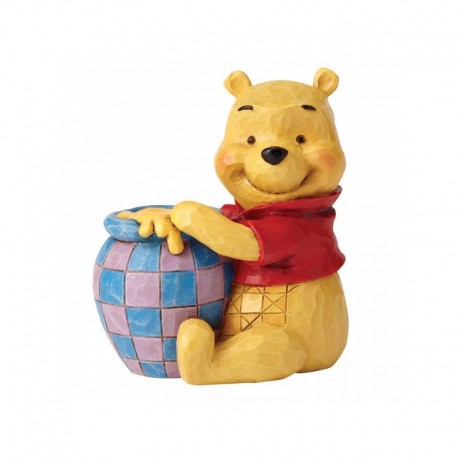 Disney Traditions : Winnie the Pooh with Honey Pot Mini Figurine