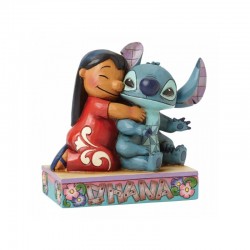 Disney Traditions : Ohana Means Family (Lilo and Stitch Figurine)