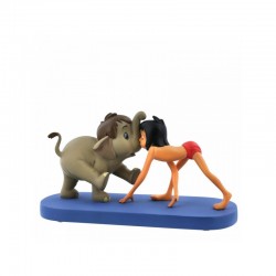 Disney Jungle Patrol (Hathi JR. and Mowgli Figurine)