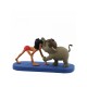 Disney Jungle Patrol (Hathi JR. and Mowgli Figurine)