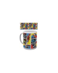 Taza DC Comics Justice League Grid