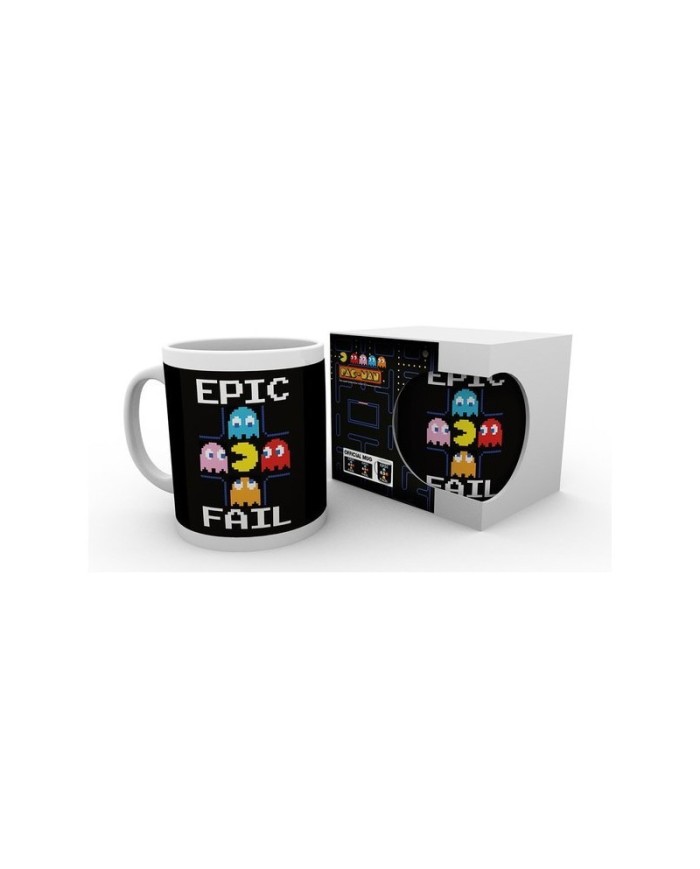 Taza Pac-Man Epic Fail