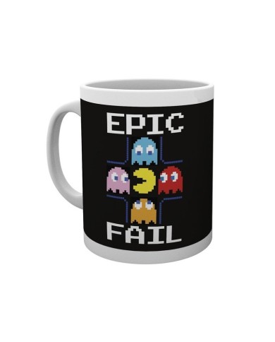 Taza Pac-Man Epic Fail