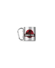 Taza acero inoxidable Jurassic Park Logo