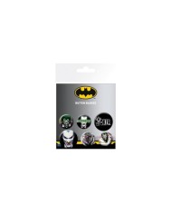 Set de 6 chapas DC Comics - Joker