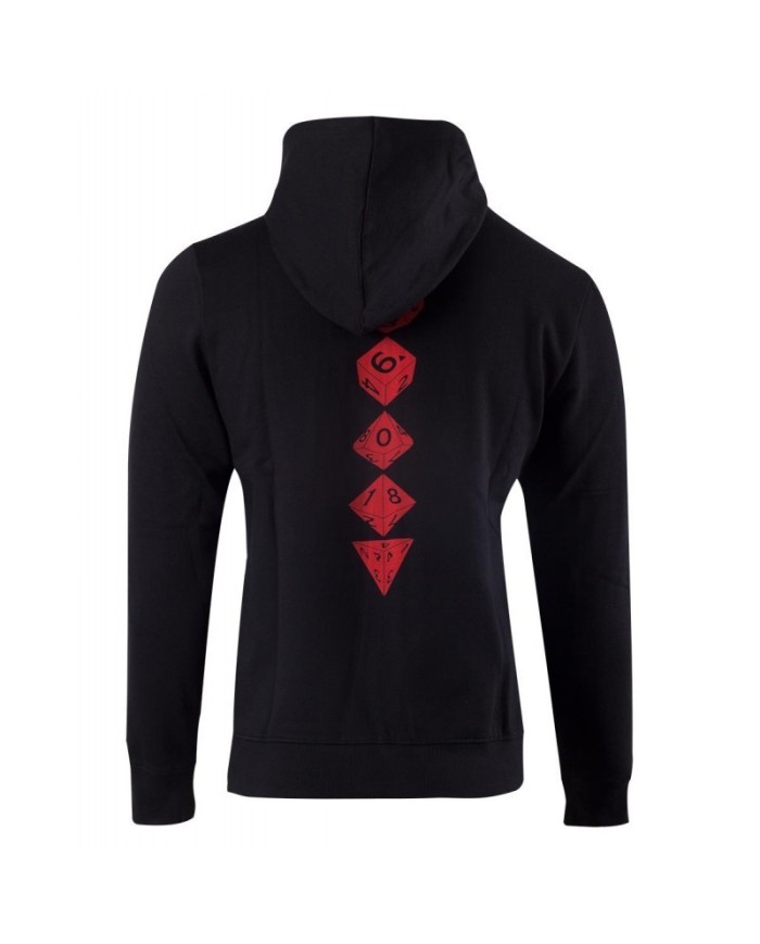 Dungeons & Dragons - Wizards - The Dices Men's Hoodie TALLA CAMISETA S