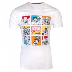 Marvel Comics - Retro Character Men's T-shirt TALLA CAMISETA L