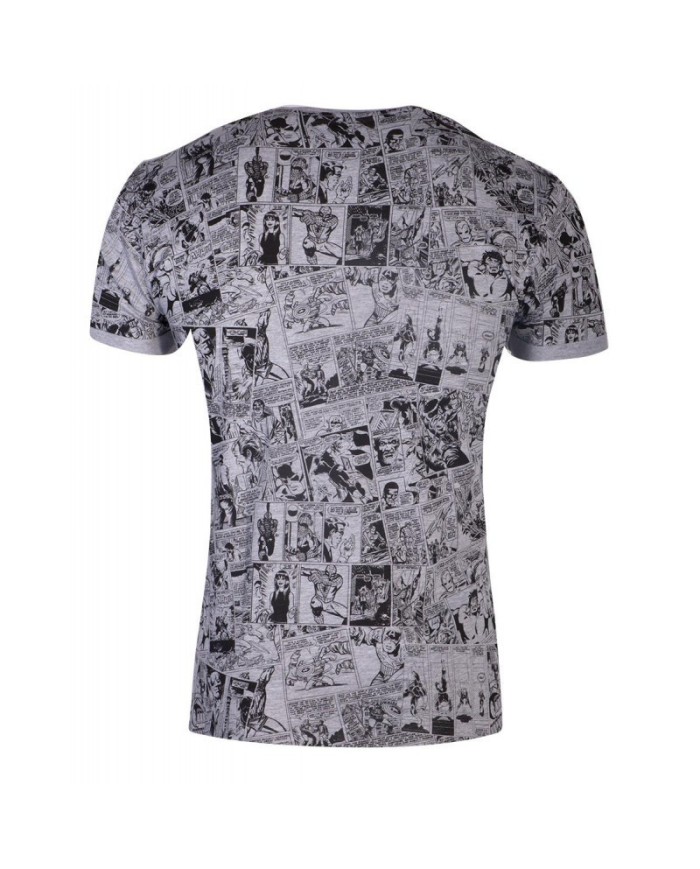 Marvel Comics - Comic AOP Pocket Men's T-shirt TALLA CAMISETA L