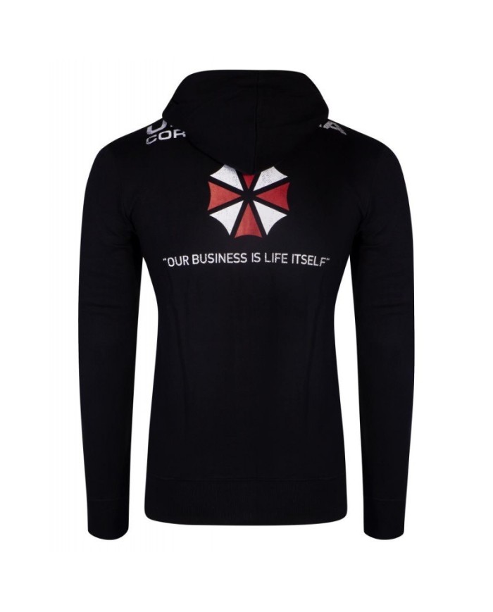Resident Evil - Umbrella Men's Zipper Hoodie TALLA CAMISETA S