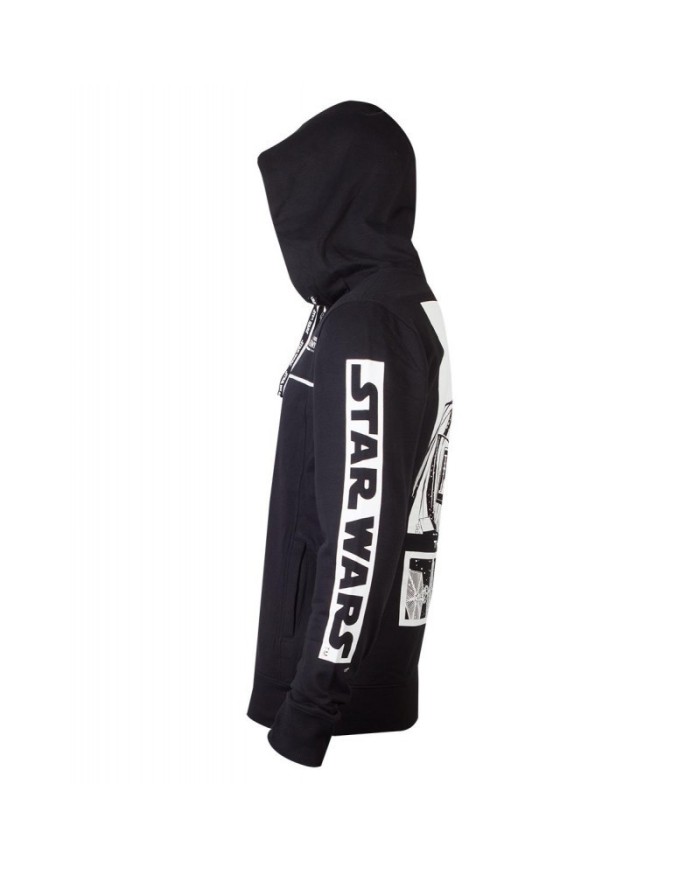 Star Wars - Star Wars Darth Vader Men's Hoodie TALLA CAMISETA M