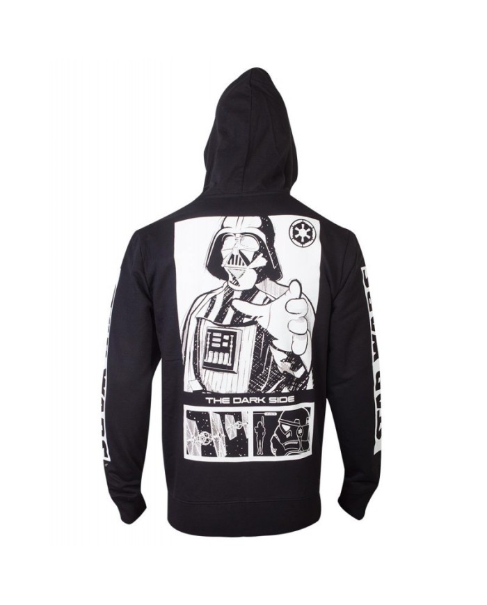 Star Wars - Star Wars Darth Vader Men's Hoodie TALLA CAMISETA L