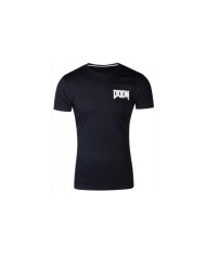 Doom - Retro - Helmet Icon Men's T-shirt TALLA CAMISETA L