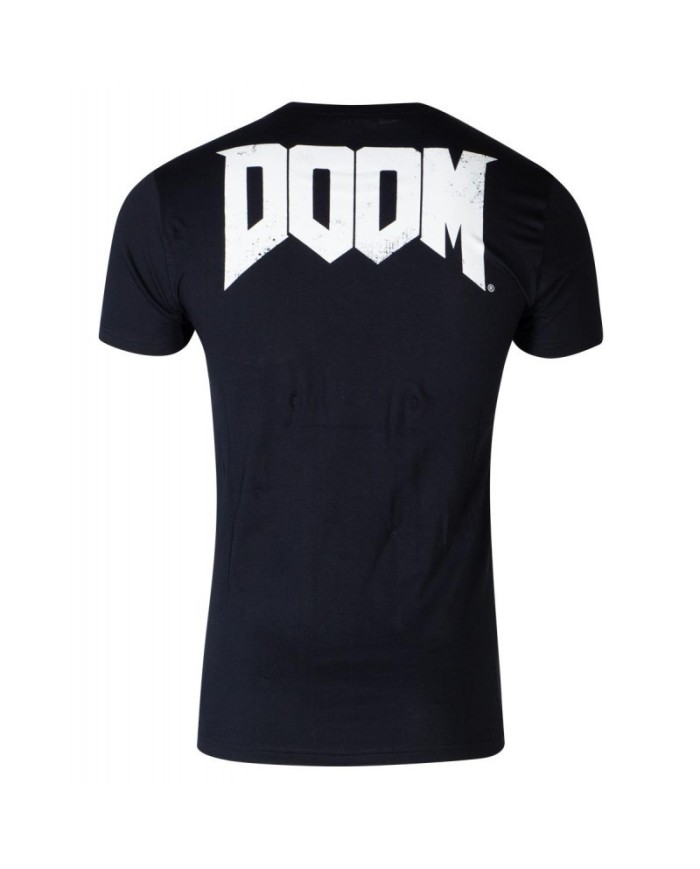Doom - Retro - Helmet Icon Men's T-shirt TALLA CAMISETA L