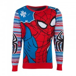 Marvel - Spiderman Knitted Unisex Jumper TALLA CAMISETA S