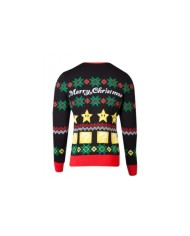 Nintendo - Super Mario Knitted Unisex Jumper TALLA CAMISETA L