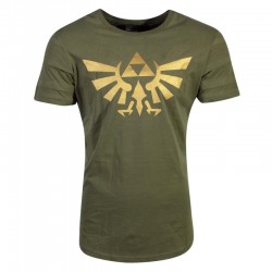 Zelda - Hyrule Pintuck Long Line Men's T-shirt TALLA CAMISETA S