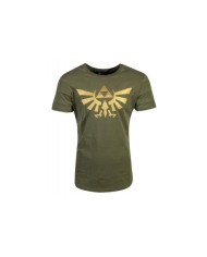 Zelda - Hyrule Pintuck Long Line Men's T-shirt TALLA CAMISETA S