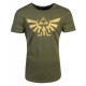 Zelda - Hyrule Pintuck Long Line Men's T-shirt TALLA CAMISETA M