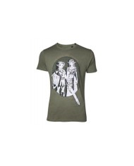 Zelda - Link & Princess Zelda T-shirt TALLA CAMISETA XL