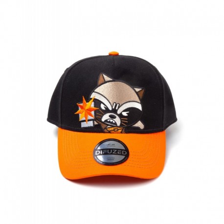 Marvel - Kawaii rocket Raccoon Curved Bill Cap