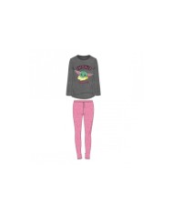 PIJAMA LARGO SINGLE JERSEY THE MANDALORIAN THE CHILD TALLA CAMISETA S