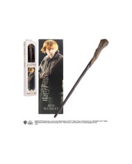 Harry Potter - Varita Mágica de Ron Weasley con marcapáginas 3D
