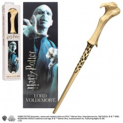 Harry Potter - Varita Mágica de Lord Voldemort con marcapáginas 3D