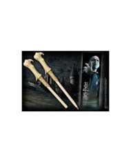 Harry Potter Set Punto de libro ( marcapáginas) y Boligrafo Lord Voldemort
