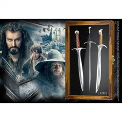 El Hobbit - Set de 3 Abrecartas Espadas Glamdring, Sting y Orcrist