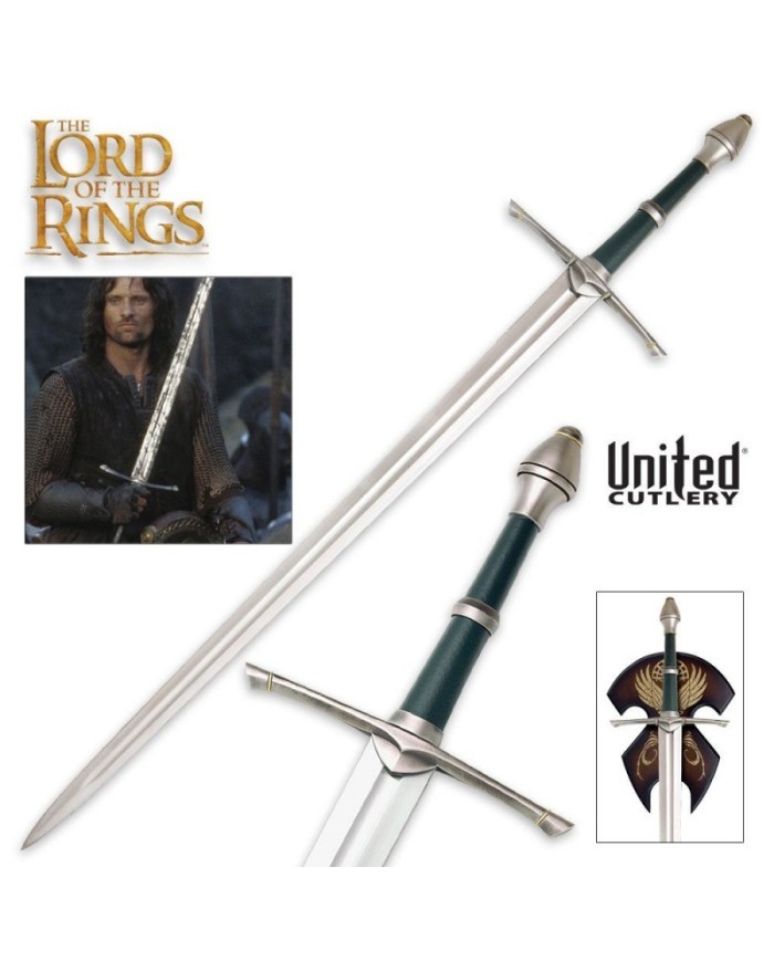 El Señor de los Anillos - Réplica 1/1 Espada Strider de Aragorn - Trancos