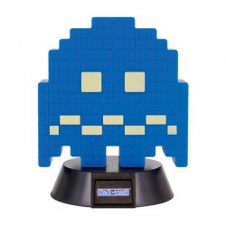 Pac-Man -  lámpara 3D Icon Turn To Blue Ghost