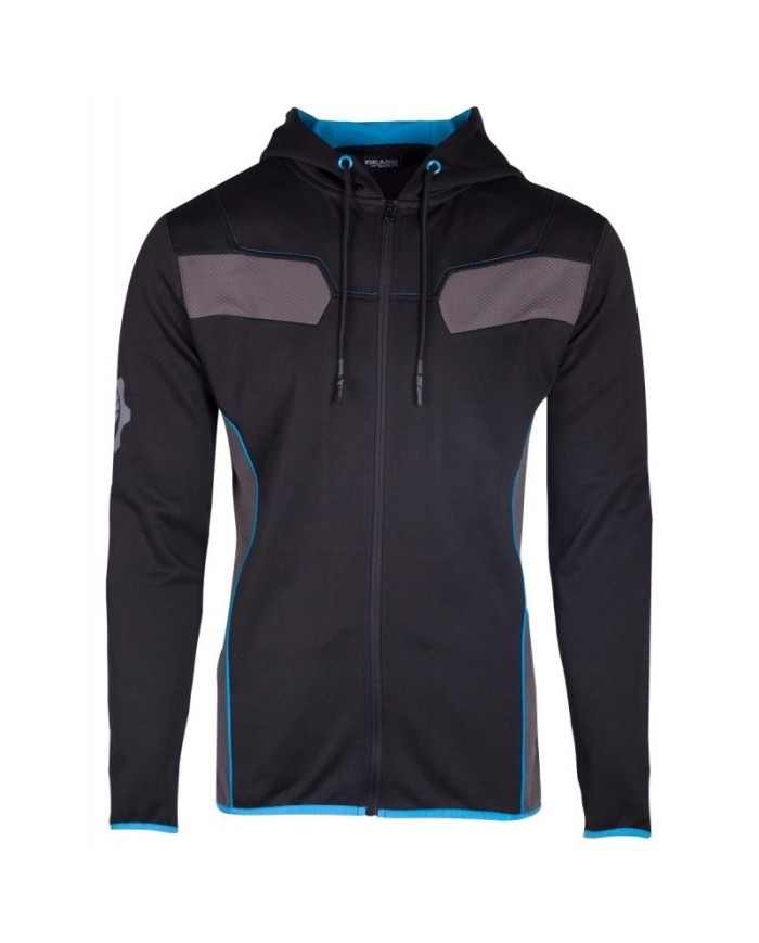 Gears Of War Sudadera capucha Blue Omen Tech TALLA CAMISETA XL