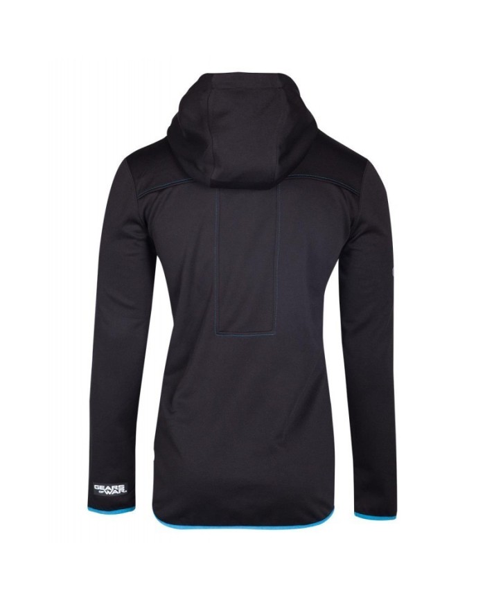 Gears Of War Sudadera capucha Blue Omen Tech TALLA CAMISETA XL