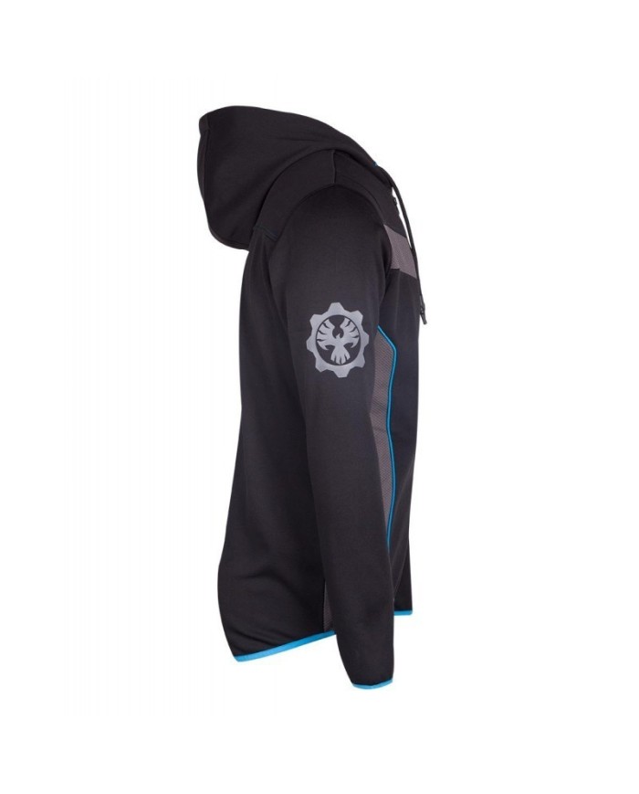 Gears Of War Sudadera capucha Blue Omen Tech TALLA CAMISETA XL