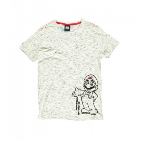 Nintendo - Super Mario Space Dye Men's T-shirt TALLA CAMISETA S