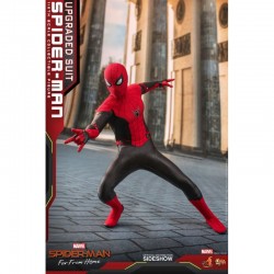 Spider-Man (Upgraded Suit) Sixth Scale Figure by Hot Toys Movie Masterpiece Series - Spider-Man: Far From Home