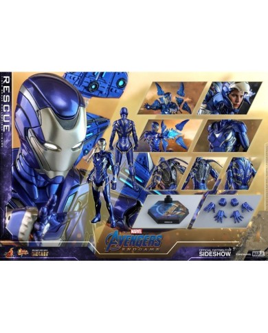 Rescue Sixth Scale Figure by Hot Toys DIECAST - Avengers: Endgame - Movie Masterpiece Series