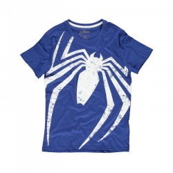 Camiseta Spiderman - Acid Wash Spider TALLA CAMISETA S
