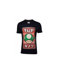 Camiseta Poster Inspired 1-Up Mushroom Super Mario TALLA CAMISETA L