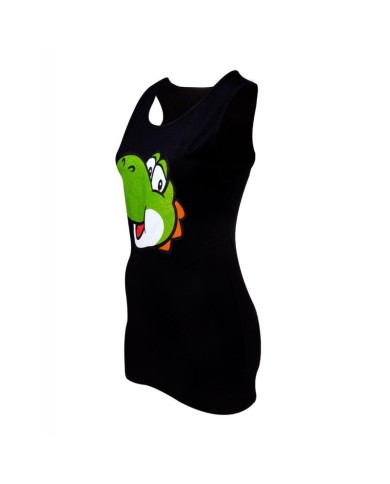 Camiseta de tirantes Yoshi Glitter Super Mario - Mujer TALLA CAMISETA S