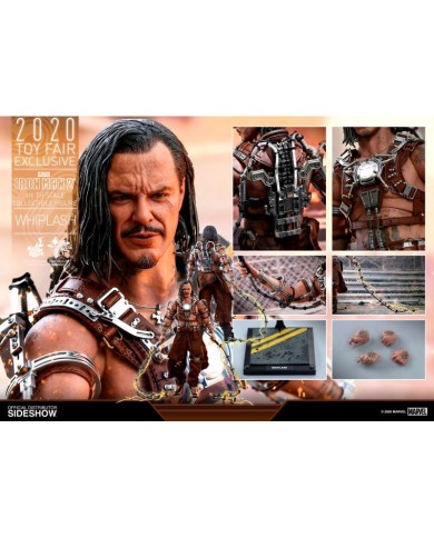 Whiplash Sixth Scale Figure by Hot Toys Iron Man 2 - Movie Masterpiece Series