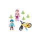 Niños con Bici y Patines - Playmobil
