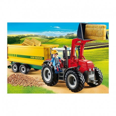 Tractor con Remolque - Playmobil