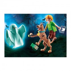 SCOOBY DOO! Scooby & Shaggy con Fantasma- Playmobil